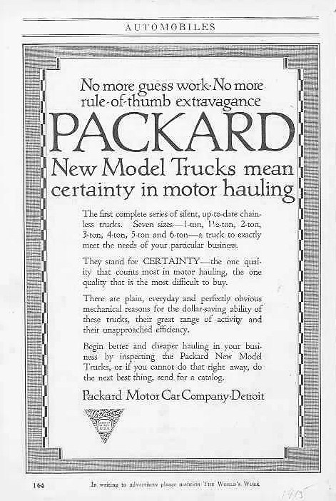 1915 Packard Truck 2